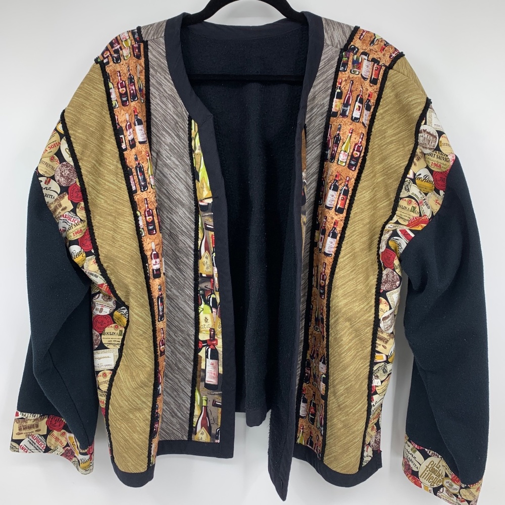Handcrafted Homemade Jacket Coat warm‎ cozy cotton
